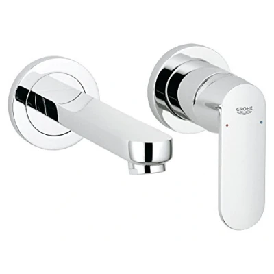 Image of GROHE Eurosmart Cosmopolitan 2 Hole Basin MixerS Size Chrome 19381000