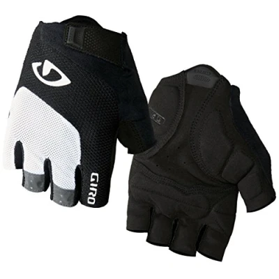 Image of Giro Bravo Gel bike Glove white/black size S 7,0 7,5 2018 Full finger gloves