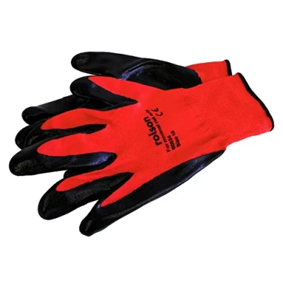 Image of Rolson 60634 Nitrile Coated Work Gloves Large