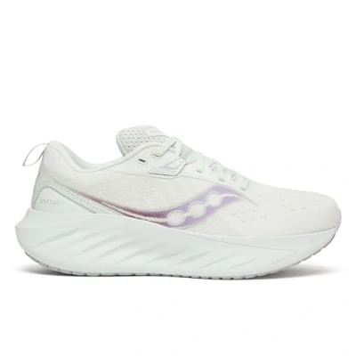 Image of Saucony Women&#039;s Triumph 22 Sneaker, White/Foam, 7.5 UK