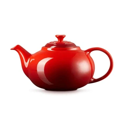 Image of Le Creuset Cerise Stoneware Classic Teapot