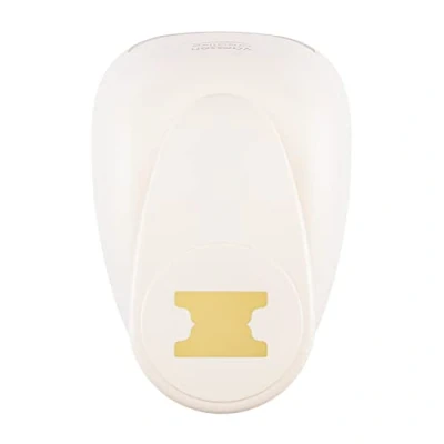 Image of Vaessen Creative Craft Paper Punch Label 4,4 x 6,2 cm Circle Cutter for Crafting and Card Making