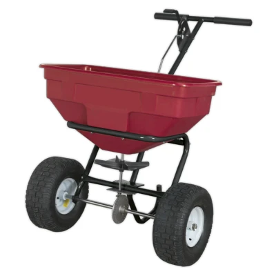 Image of Sealey Broadcast Spreader 57kg Walk Behind