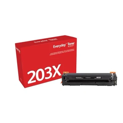 Image of Everyday by Xerox Black Toner compatible with HP 203X (CF540X), High Capacity