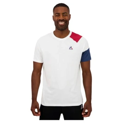 Image of Le Coq Sportif Men&#039;s Bat Sp Tee Ss N1 M T Shirt, White, L