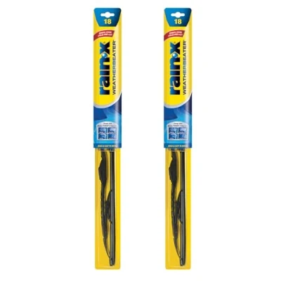 Image of Rain X 18&quot; WeatherBeater Windshield Wiper Blades, Pack of 2 Meet OEM Quality Standards