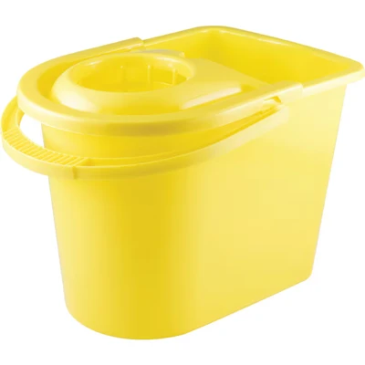 Image of Cotswold 15L Plastic Mop Bucket Yellow