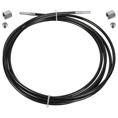 Image of 3805530082, 3805530082S1, 3975530082, 3975530082S1, 6205530082 Hose Line, driver cab tilt unit FEBI BILSTEIN 106206 3520mm