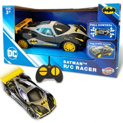 Image of BLADEZ Batman Toyz Remote Control Car Kids with Full Function The RC Racer Gifts for Ages 3+ &amp; Collectible Fun