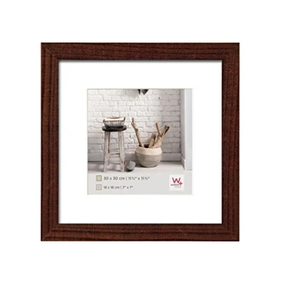 Image of walther Design Picture Frame Walnut 30 x cm Home Wooden HO330N