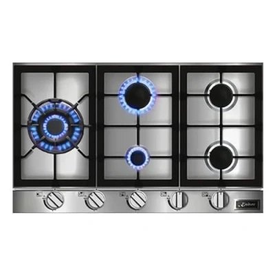 Image of Kaiser Avantgarde Pro 86cm Turbo Gas Hob Stainless Steel 5 Burner Cooktop