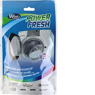 Image of Wpro Powerfresh Washing Machine Cleaning Tabs