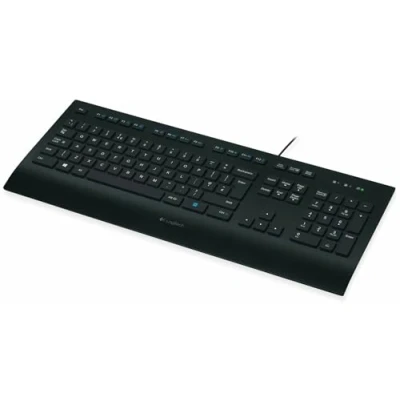 Image of Logitech K280e Pro Wired Business Keyboard, QWERTZ German Layout Black