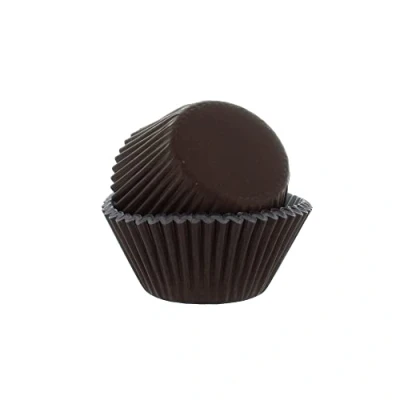 Image of Culpitt Select Brown Baking Cases, Greaseproof Paper Cups, 50mm Cupcake Cases Pack of 50