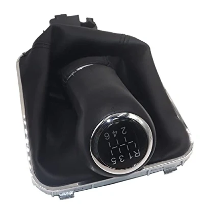 Image of Gear Shift Knob For Opel Vauxhall Zafira B 2005 2006 2007 2008 2009 2010 2011 2012 2013 2014 Car Lever Gator Boot (Color : 6 Speed)