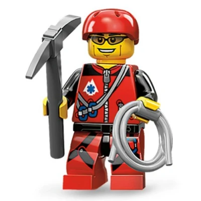 Image of Lego Mini Figure Series 11 Mountain Climber
