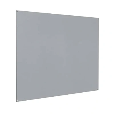 Image of Red17 Frameless Notice Boards Felt Fabric 900mm x 600mm Grey