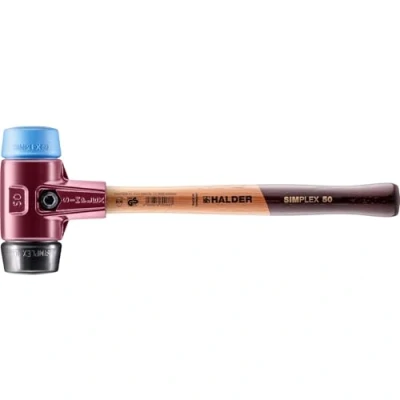 Image of Halder 3012050 50 mm 3012 TPE &quot;Simlpex&quot; EH Soft Face Mallet Multi Colour