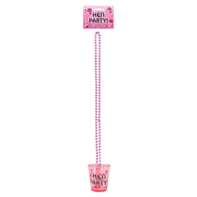 Image of 3 x Hen Party Pink Shot Glasses Night Supplies