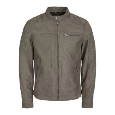 Image of JACK &amp; JONES Men&#039;s Jjerocky Jacket Noos, Falcon Fake Suede, XS