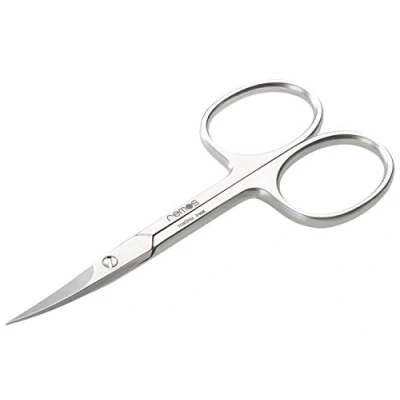 Image of REMOS Nail &amp; Cuticle Scissors Stainless [INOX] 9.5cm for Fingernails cuticles