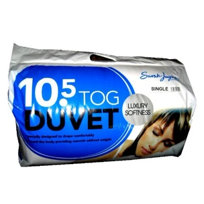 Image of Hollowfibre Polycotton Duvet/Quilt, Double 10.5 Tog