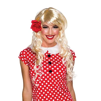 Image of Bristol Novelty BW889 Vixen Blonde Wig for Women Wavy, One Size