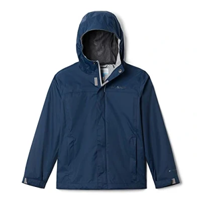 Image of Columbia Watertight II Unisex Waterproof jacket for kids, Size: 4/5y, Collegiate navy