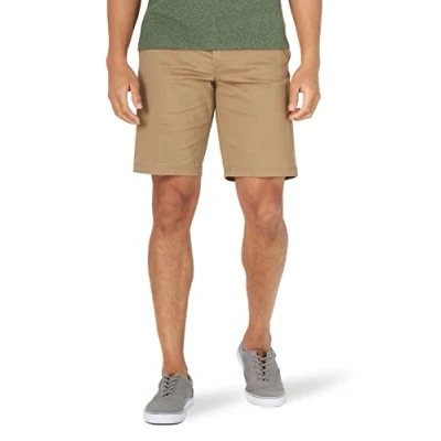 Image of LEE Men&#039;s Big &amp; Tall Performance Series Extreme Comfort Short, Original Khaki, 32