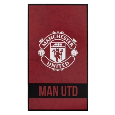 Image of FOCO Officially Licensed Manchester United FC Identity Football Towel