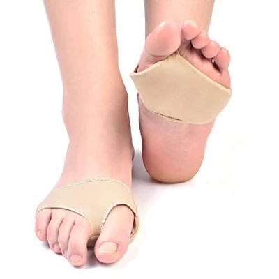 Image of Foot Support, Yosoo 2pcs Metatarsal Gel Cushion Forefoot Support Pain Relief Sore Absorber Insole Bunion Pad &amp; Toe Spacer Ball of Toes Orthotic