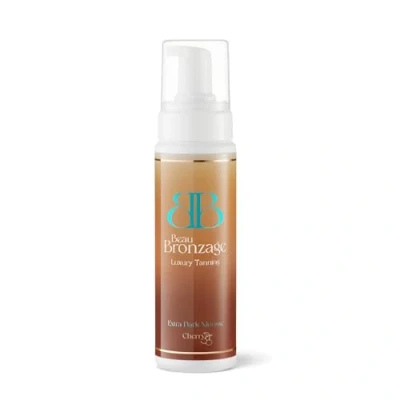 Image of Beau Bronzage Extra Dark Tanning Mousse Deep Bronze Tan in One Layer Hydrates, Moisturises and Helps Reduce Dryness Vegan Friendly, Never Tested on Animals 200ml