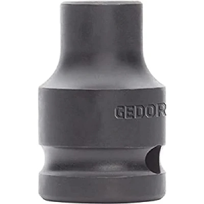 Image of GEDORE Red Impact Socket 1/2 Inch Hexagonal, Short Spanner Width 24 mm
