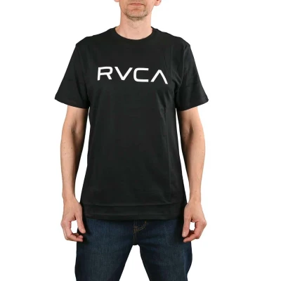 Image of RVCA BIG Print Tshirt, Men&#039;s, Size: XL, Black