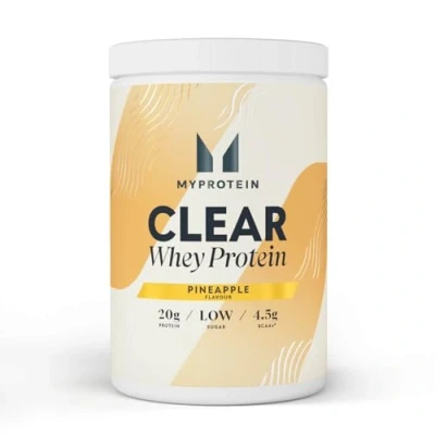 Image of Myprotein Clear Whey Isolate Pineapple Flavour, Refreshing Protein Shake with 20g and 4g BCAA, Ideal Powder Alternative, Low Calorie, High 500g, 20 Servings