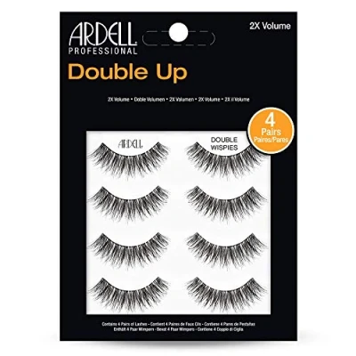 Image of Ardell False Lashes Double Up Strip Lashes, Wispies