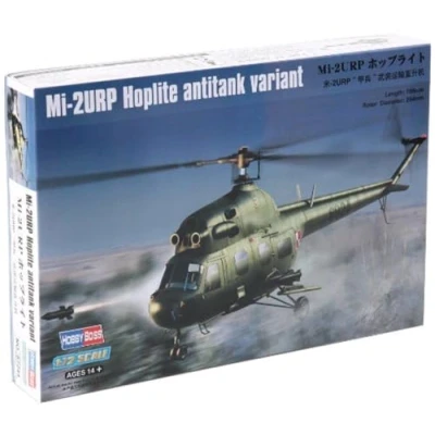 Image of Hobbyboss 1:72 Scale Mi 2URP Antitank Variant Model Kit (Grey)