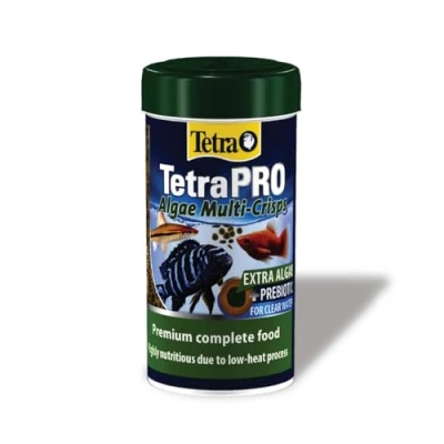 Image of Tetra Pro algae Multi Crisps Premium fish food with concentrate for increased strength, 250ml