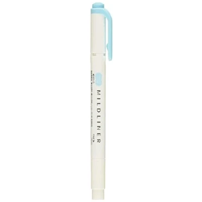 Image of Zebra High Lighter Mildliner, Mild Blue (WKT7 MBL)