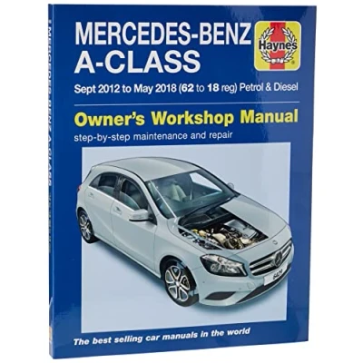 Image of Mercedes Benz A Class Sept 12 May 18 (62 to reg) Haynes Manual (Paperback)