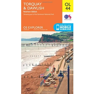 Image of OL 44 Torquay &amp; Dawlish MapExplorer OL44 Map With Digital Version