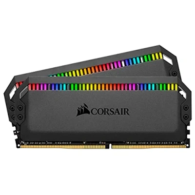 Image of Corsair DOMINATOR PLATINUM RGB 32GB (2x16GB) DDR4 3600 (PC4 28800) C18 1.35V AMD Optimised Memory Black