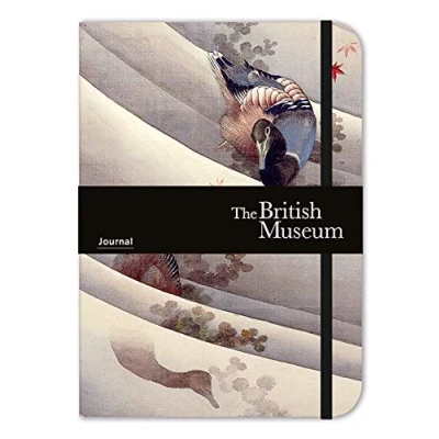 Image of The British Museum Ducks in Flowing Water Lined Journal