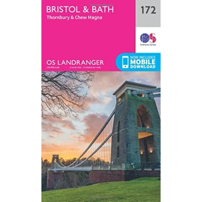 Image of Landranger 172 Bristol, Bath &amp; Thornbury Map With Digital Version