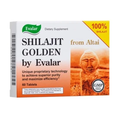 Image of Shilajit Golden by Evalar Siberian Altai 60 Tabs