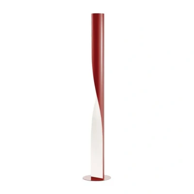 Image of Kundalini Evita floor lamp, dimmable, red