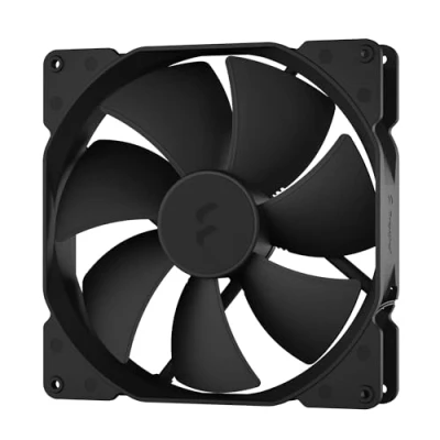 Image of Fractal Design Dynamic X2 PWM GP 18 180 mm High Durability LLS Bearing Black Edition Radiator Optimized Computer Case Fan