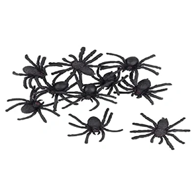 Image of Spiders, size 4 cm, 10pcs