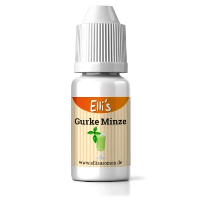 Image of Ellis Aromen Cucumber Mint liquid food flavour for and liquids, baking, cooking, as oatmeal quark low calorie