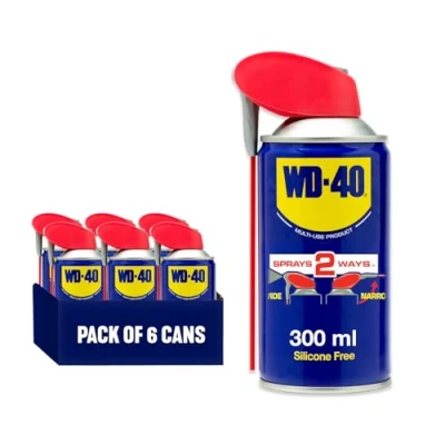 Image of WD 40 Multi Use Product Smart Straw (6x 300ml)
